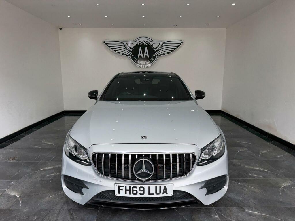 Mercedes-Benz E Class Saloon 2.0 E220d Amg Line Night Edition Premium FH69LUA Silver #2