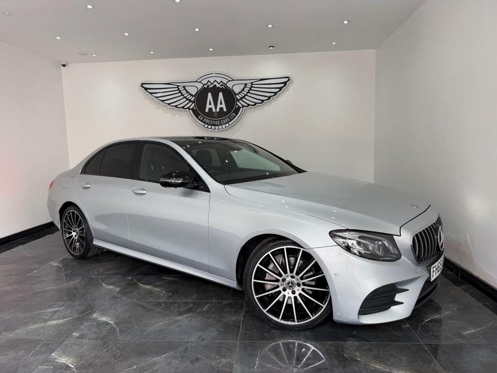 Mercedes-Benz E Class Saloon 2.0 E220d Amg Line Night Edition Premium Silver