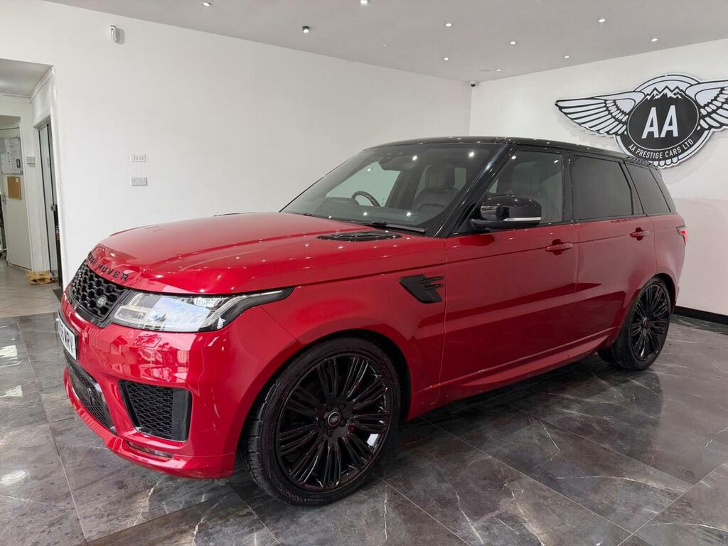Land Rover Range Rover Sport Suv 3.0 Sd V6 Hse Dynamic 4Wd Euro 6 Ss CF68MRV Red #3
