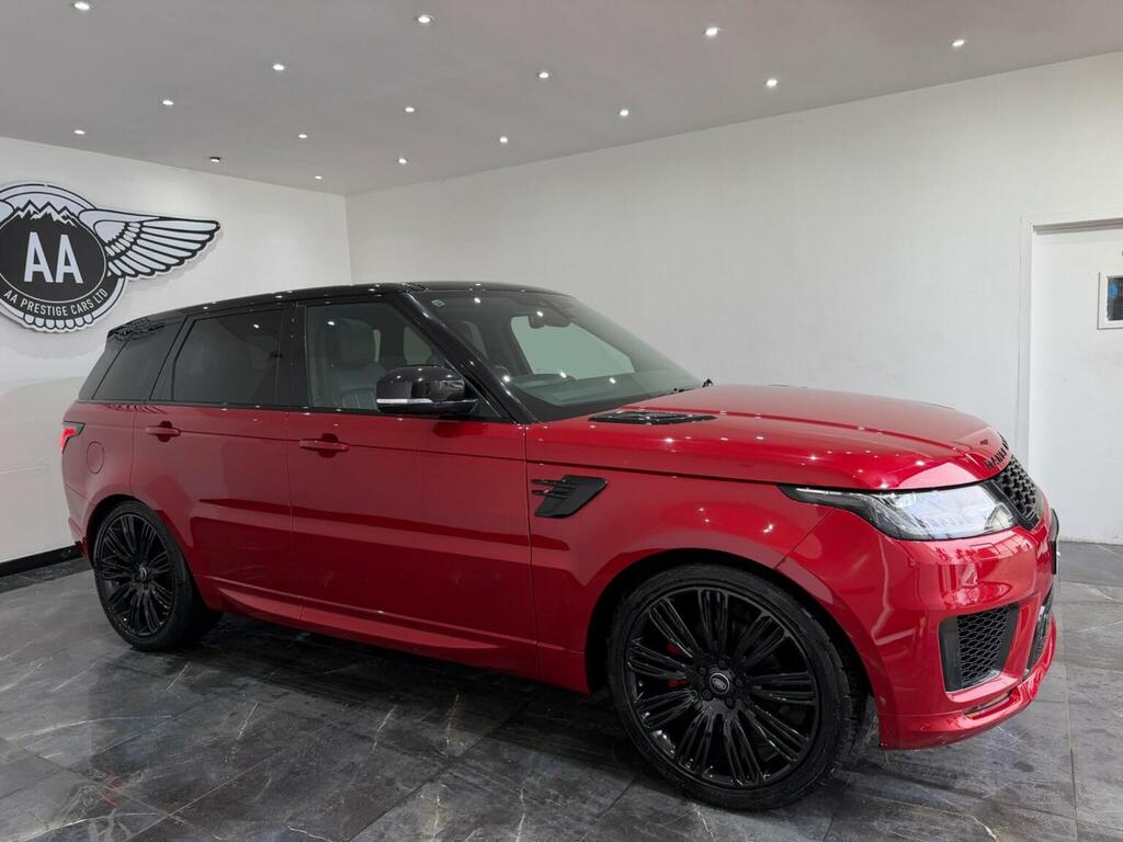 Land Rover Range Rover Sport Suv 3.0 Sd V6 Hse Dynamic 4Wd Euro 6 Ss CF68MRV Red #6