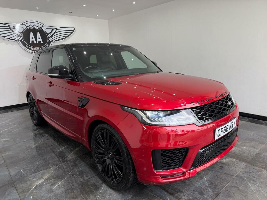 Land Rover Range Rover Sport Suv 3.0 Sd V6 Hse Dynamic 4Wd Euro 6 Ss CF68MRV Red #5