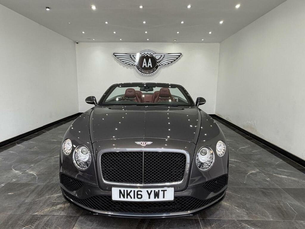 Bentley Continental Gt Convertible 4.0 V8 Gtc S 4Wd Euro 6 2016 NK16YWT Grey #2