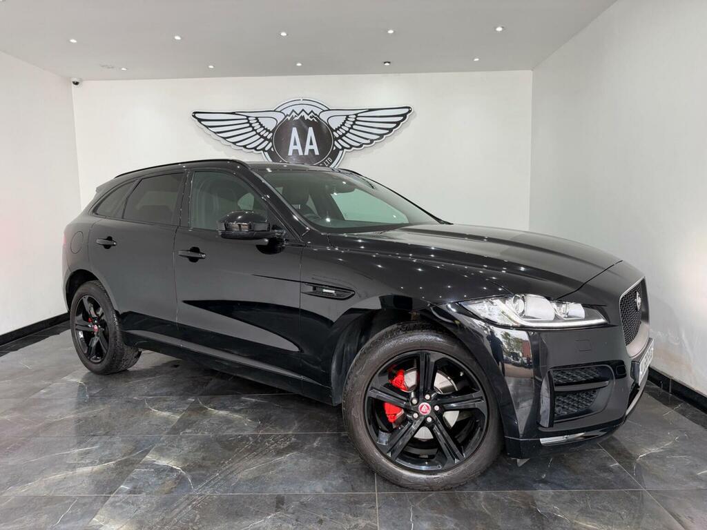 Jaguar F-Pace Suv 2.0 D180 R-sport Awd Euro 6 Ss 20 Black