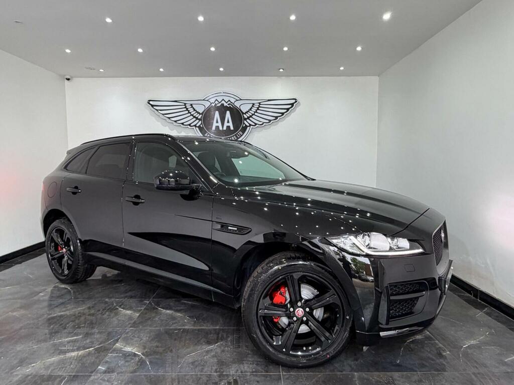 Jaguar F-Pace Suv 2.0 D180 R-sport Awd Euro 6 Ss 20 Black