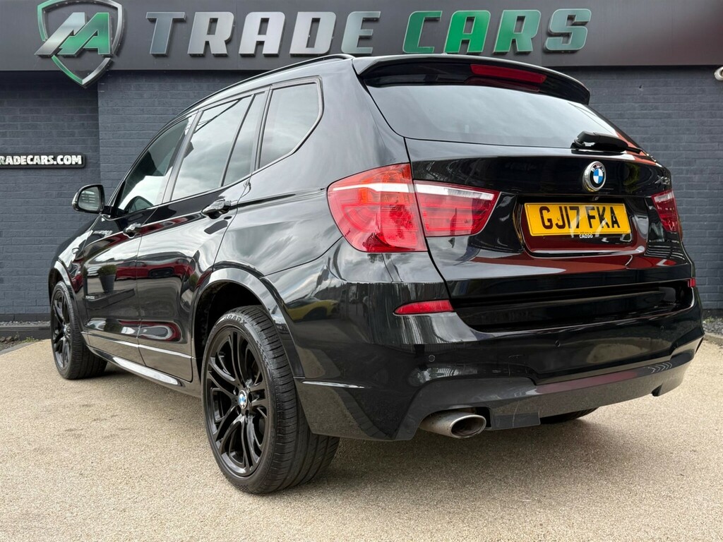 BMW X3 Suv GJ17FKA Black #5