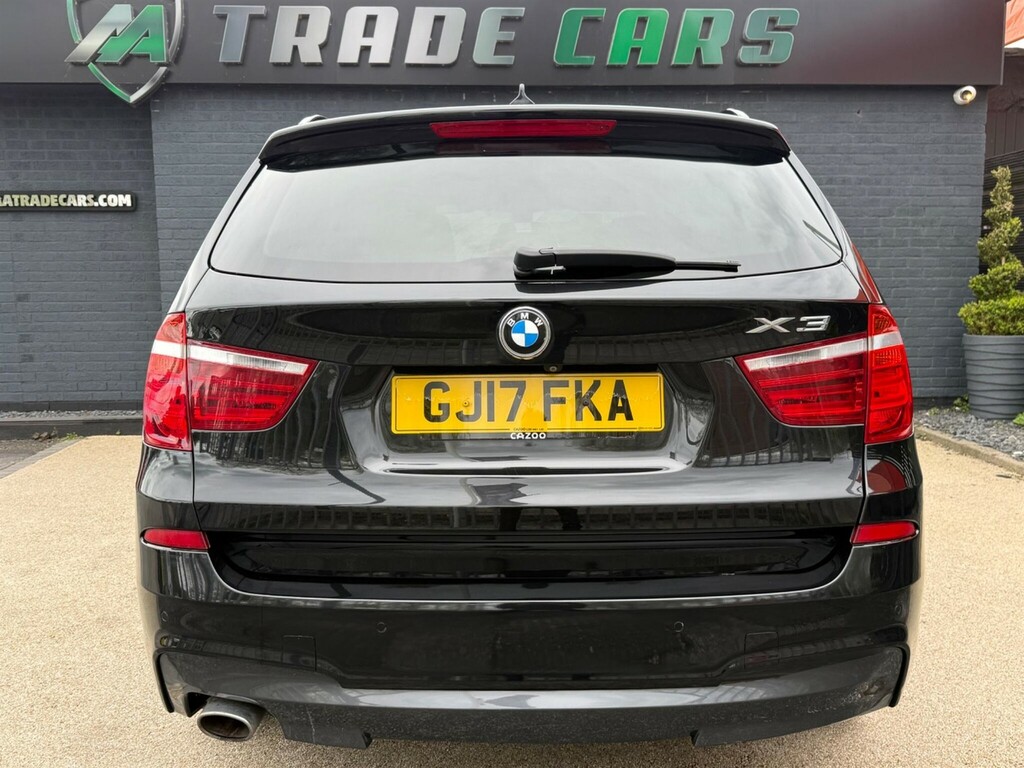 BMW X3 Suv GJ17FKA Black #6