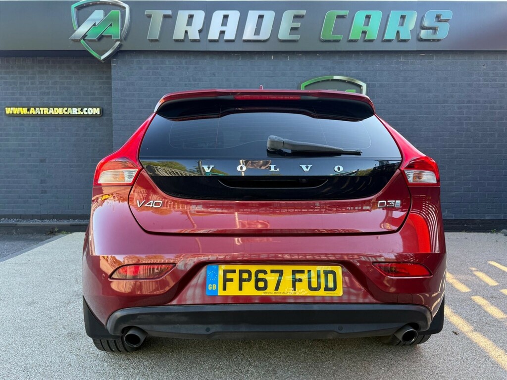 Volvo V40 Hatchback FP67FUD Red #6