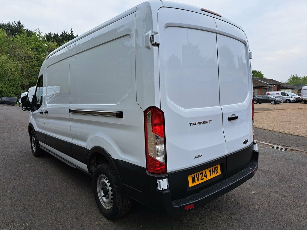 Ford Transit Custom 2.0 350 Ecoblue Leader Panel Van WV24YHR White #6