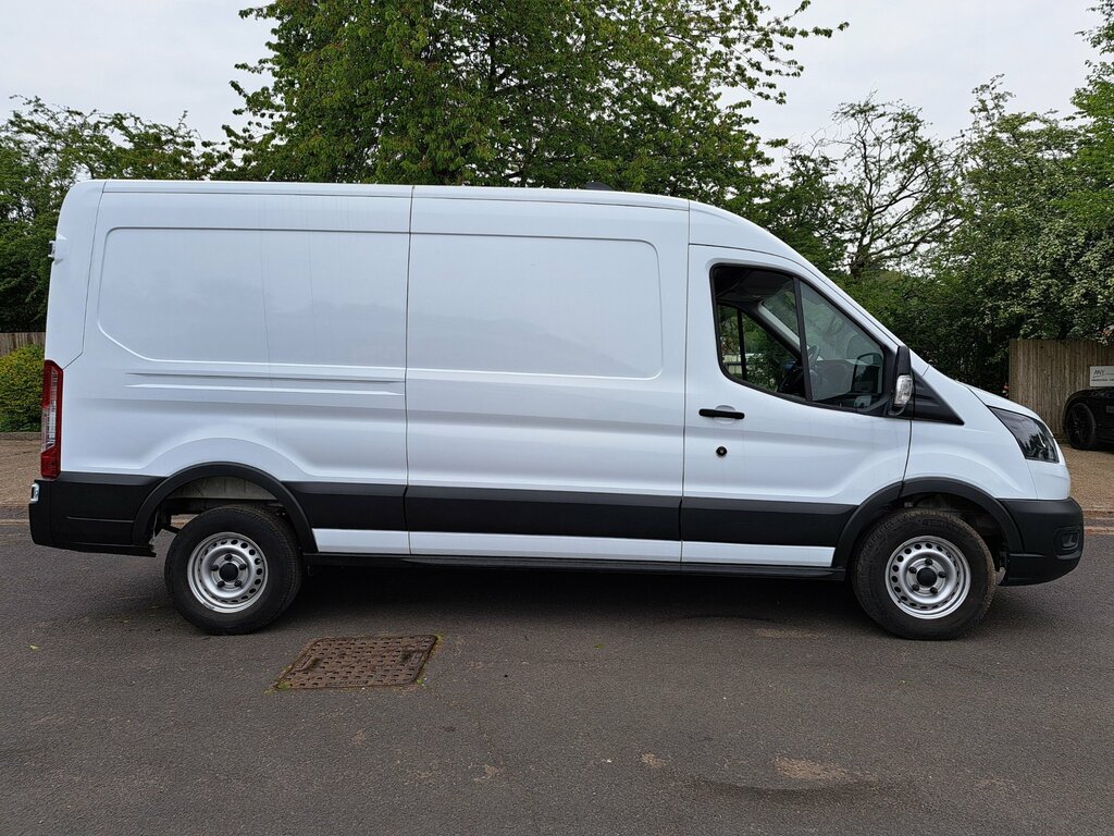 Ford Transit Custom 2.0 350 Ecoblue Leader Panel Van WV24YHR White #4