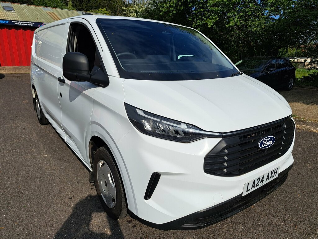 Ford Transit Custom 2.0 300 Ecoblue Trend Panel Van LA24AXH White #2