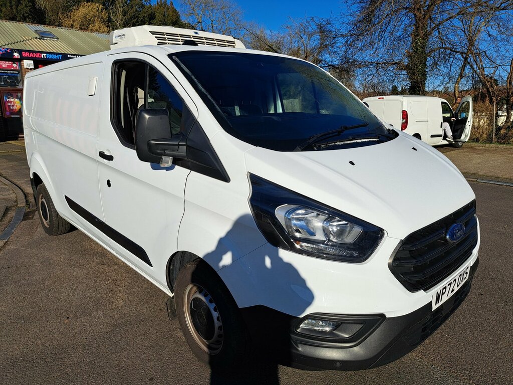 Ford Transit Custom 2.0 Ecoblue 130Ps Low Roof Leader Refrigerated Fre WP72OXS White #3