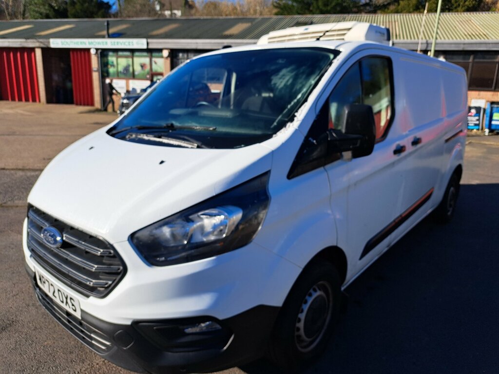 Ford Transit Custom 2.0 Ecoblue 130Ps Low Roof Leader Refrigerated Fre White