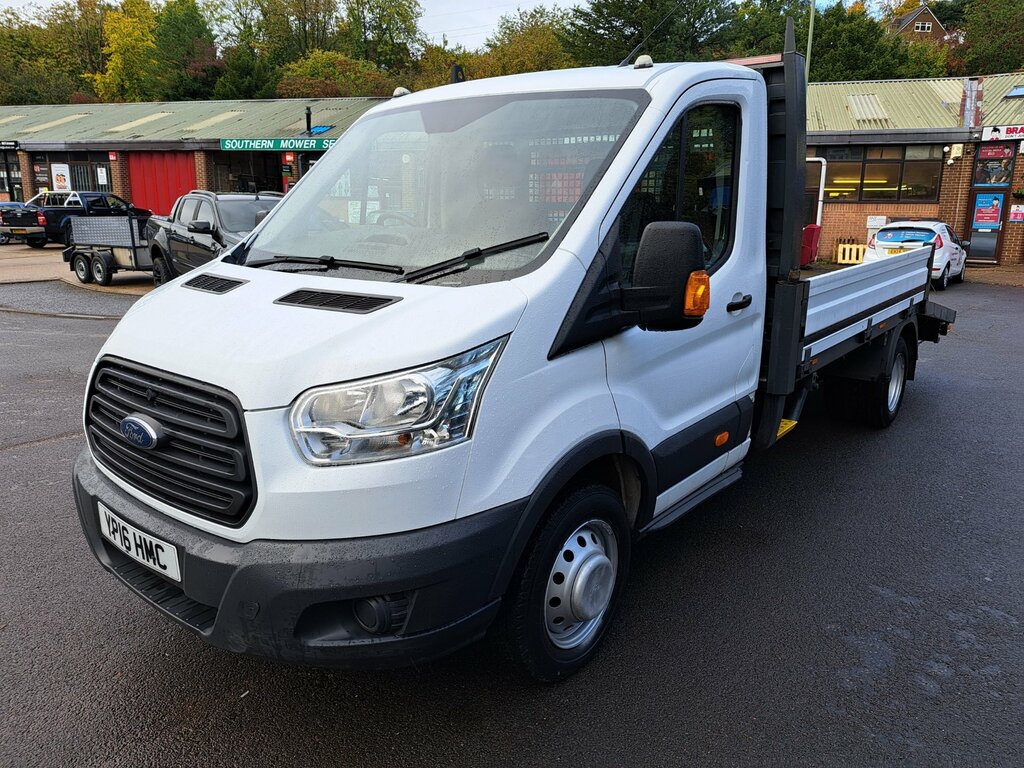 Ford Transit Custom 2.2 Tdci 350 Beaver Tail Drop Side White