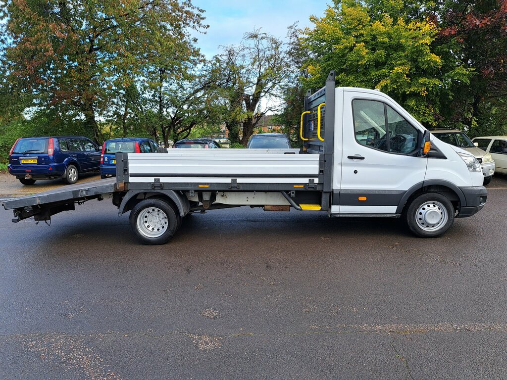 Ford Transit Custom 2.2 Tdci 350 Beaver Tail Drop Side YP16HMC White #3