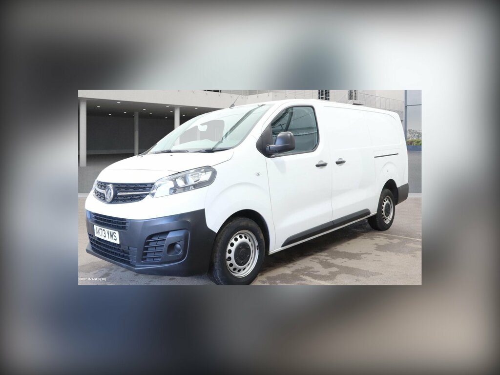 Vauxhall Vivaro 1.5 Turbo D 2900 Prime Panel Van 6Dr White