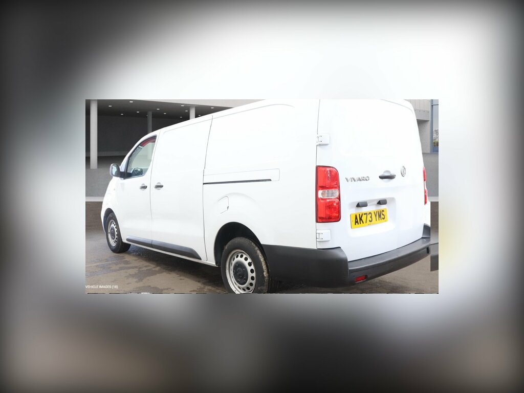 Vauxhall Vivaro 1.5 Turbo D 2900 Prime Panel Van 6Dr AK73YMS White #5