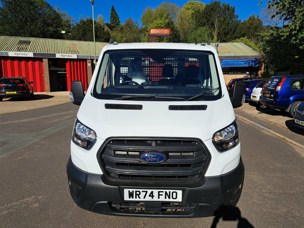 Ford Transit Custom 2.0 350 Ecoblue Hd Leader Tipper WR74FNO White #5