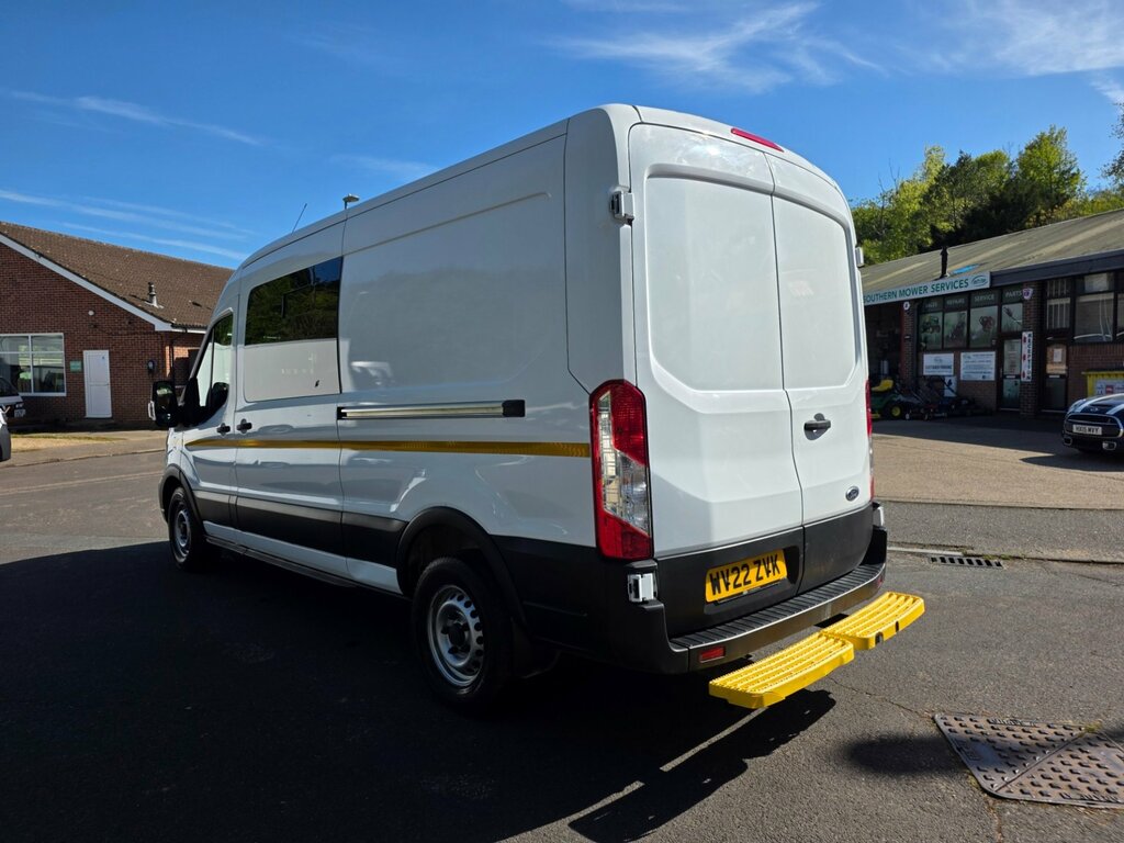 Ford Transit Custom 2.0 350 Ecoblue Leader Mess Welfare Van WV22ZVK White #3