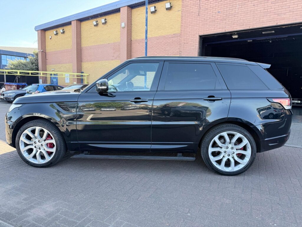 Land Rover Range Rover Sport 3.0 Sd V6 Dynamic 4Wd Euro 6 S FA17KNR Black #4