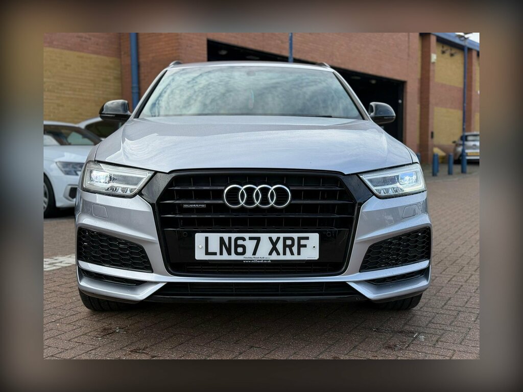 Audi Q3 2.0 Tfsi Black Edition S Tronic Quattro Euro 6 S Silver