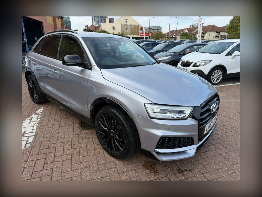 Audi Q3 2.0 Tfsi Black Edition S Tronic Quattro Euro 6 S LN67XRF Silver #5