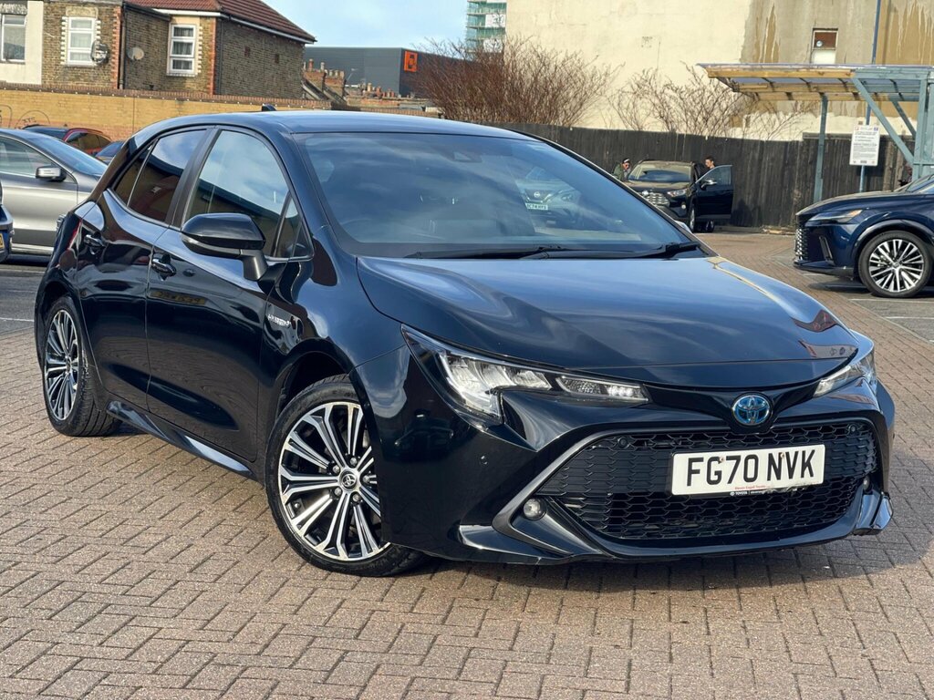 Toyota Corolla 2.0 Vvt-h Design Hatchback Hybrid Cvt E FG70NVK Black #2