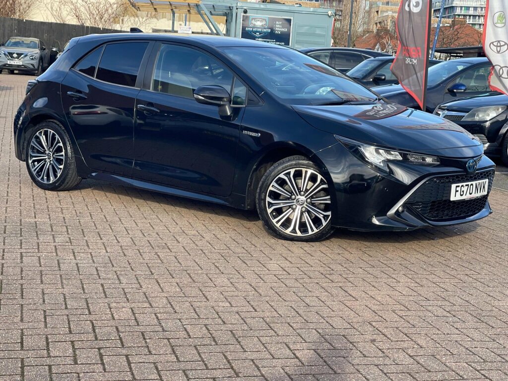 Toyota Corolla 2.0 Vvt-h Design Hatchback Hybrid Cvt E FG70NVK Black #3