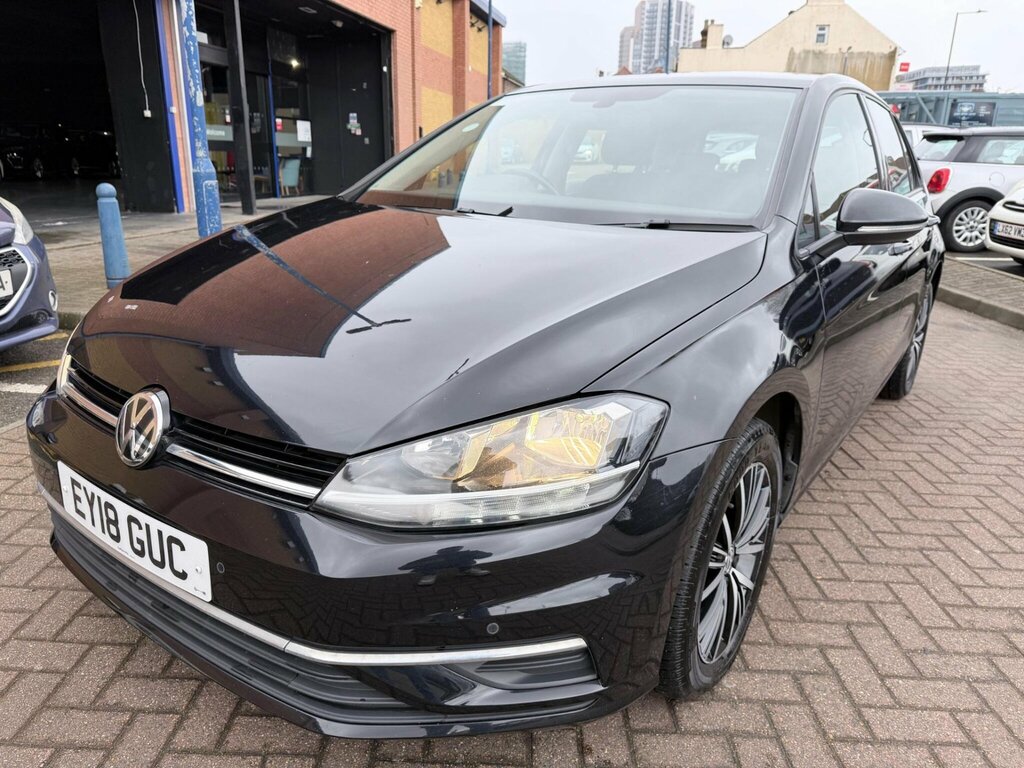 Volkswagen Golf 1.0 Tsi Se Nav Hatchback Dsg Euro 6 S EY18GUC Black #4