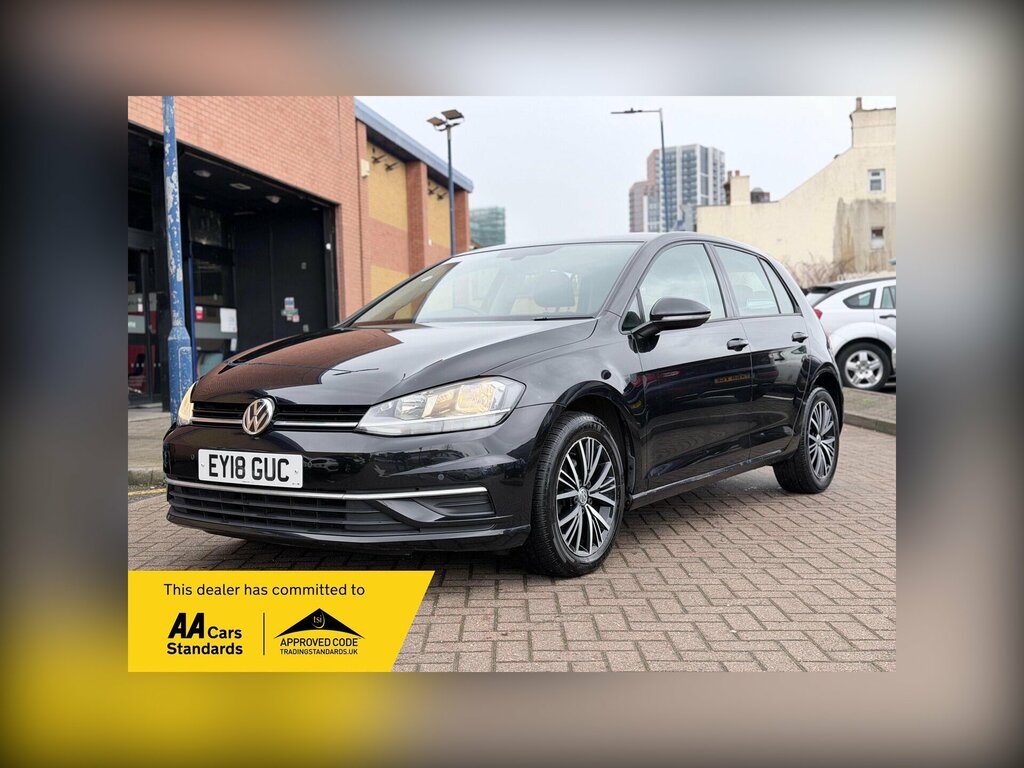 Volkswagen Golf 1.0 Tsi Se Nav Hatchback Dsg Euro 6 S Black