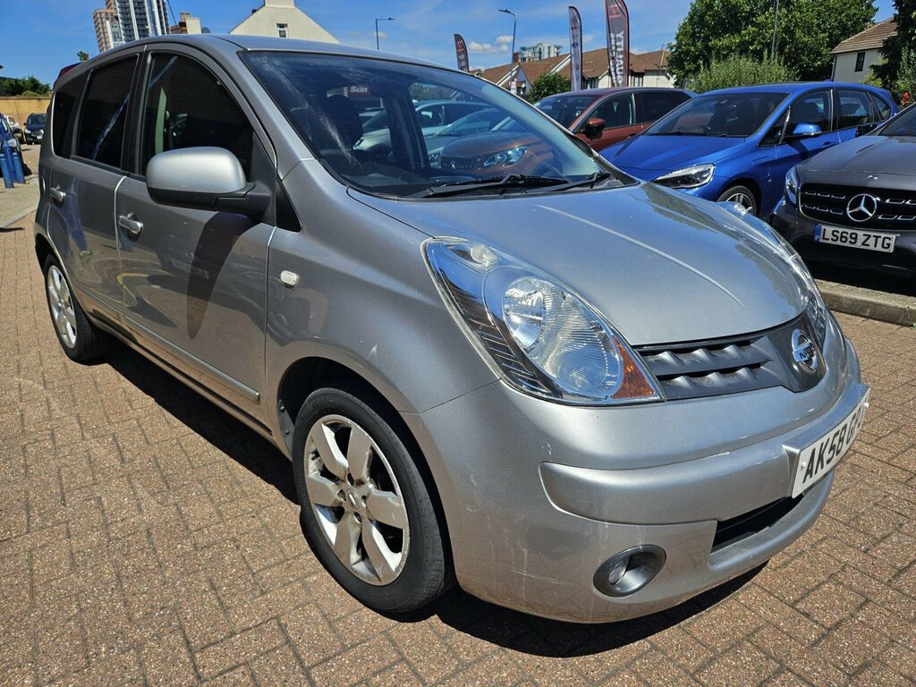 Nissan Note 1.6 16V Tekna Euro 4 Silver #2