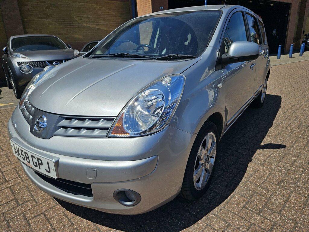 Nissan Note 1.6 16V Tekna Euro 4 Silver #4