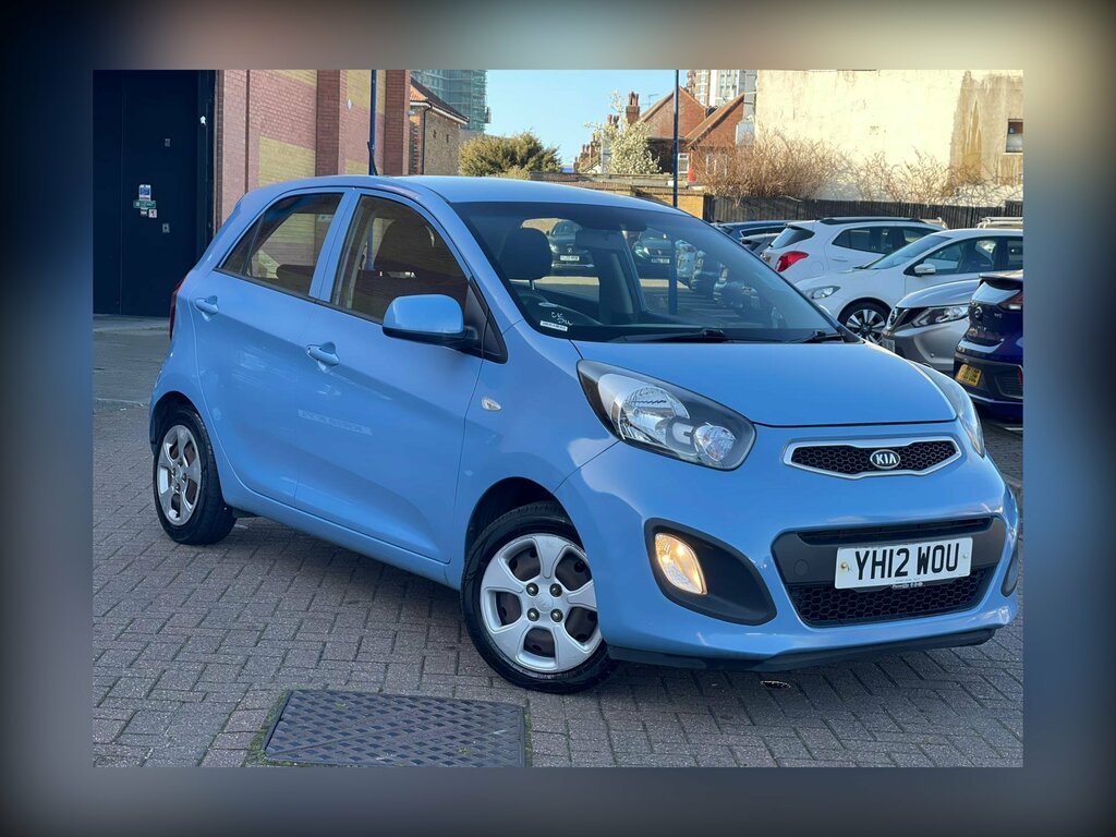 Kia Picanto 1.0 1 Hatchback Euro 5 68 Bhp YH12WOU Blue #6