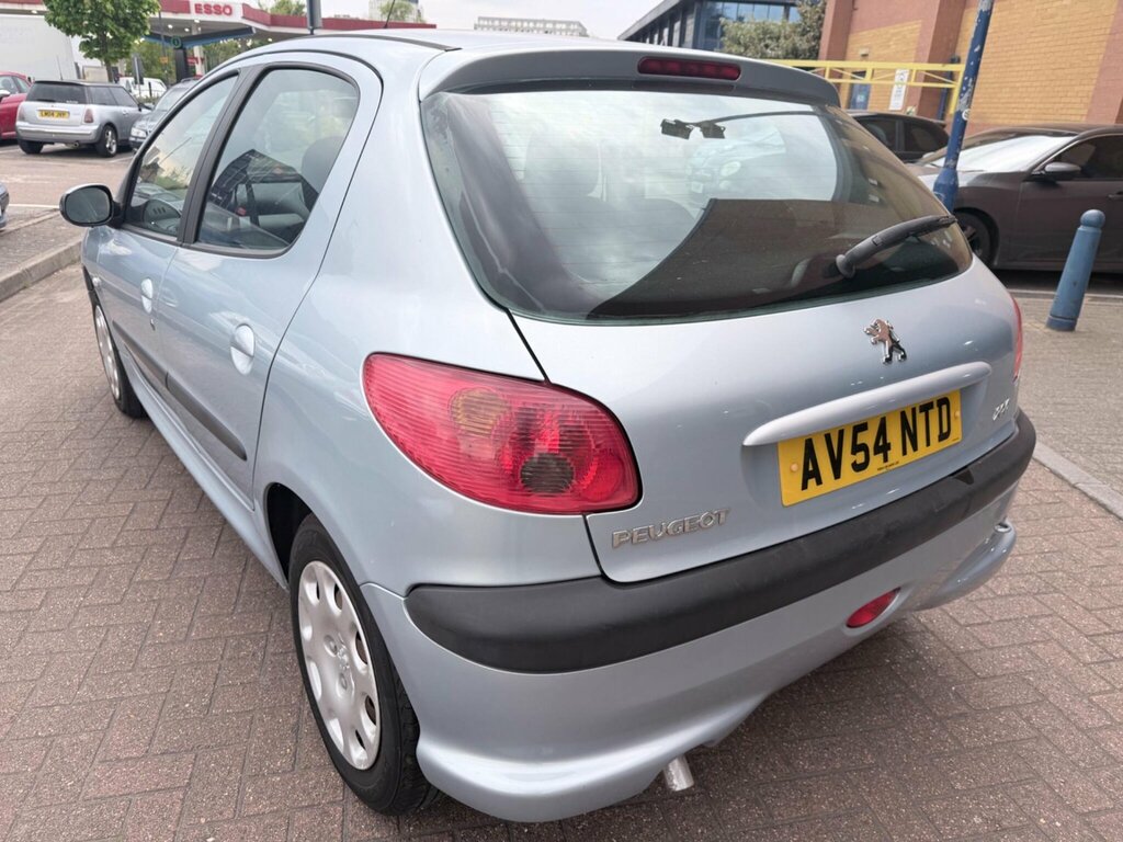 Peugeot 206 1.4 8V S Ac Silver #4