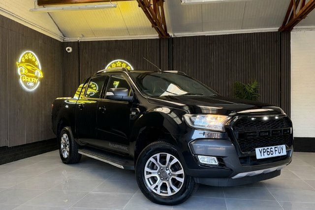 Ford Ranger 3.2 Wildtrak 4X4 Dcb Tdci 197 Bhp YP66FUY Black