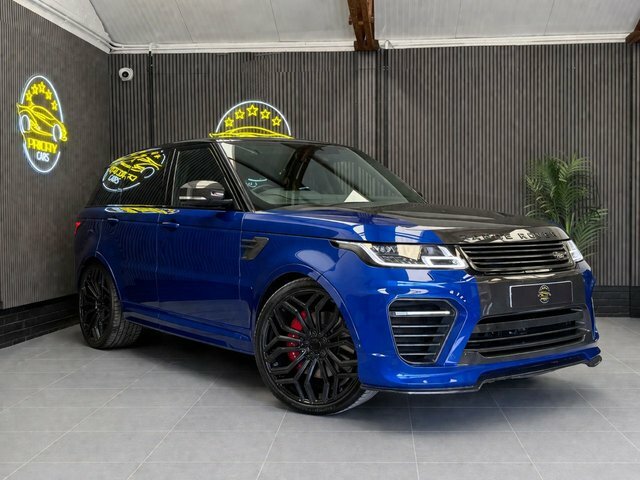Land Rover Range Rover Sport 5.0 P575 V8 Svr Suv 4Wd Euro 6 S Blue