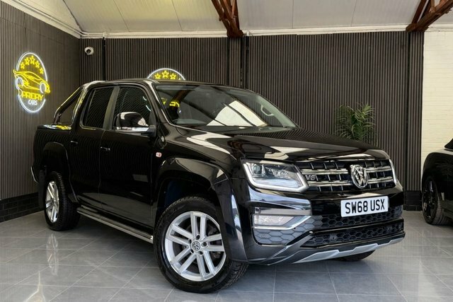 Volkswagen Amarok 3.0 Tdi V6 Highline Pickup Double Cab A Black