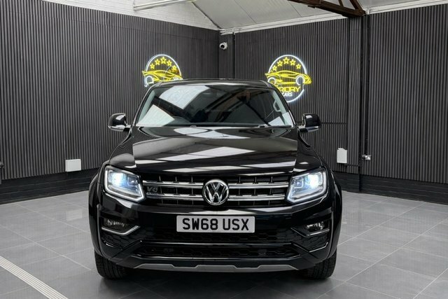 Volkswagen Amarok 3.0 Tdi V6 Highline Pickup Double Cab A Black #4