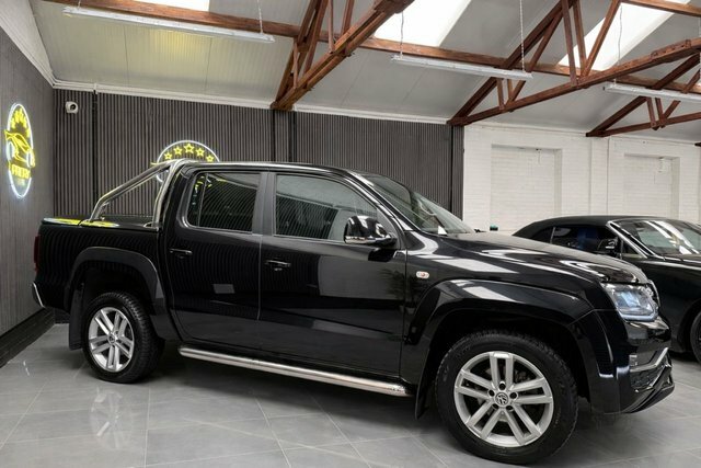 Volkswagen Amarok 3.0 Tdi V6 Highline Pickup Double Cab A Black #2