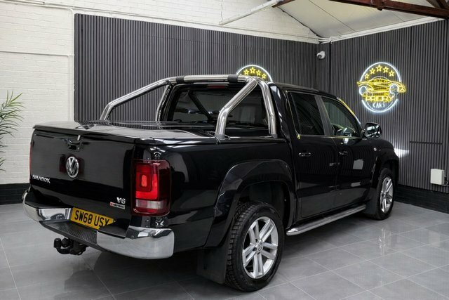 Volkswagen Amarok 3.0 Tdi V6 Highline Pickup Double Cab A Black #6