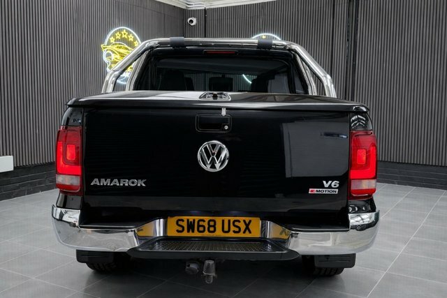 Volkswagen Amarok 3.0 Tdi V6 Highline Pickup Double Cab A Black #5