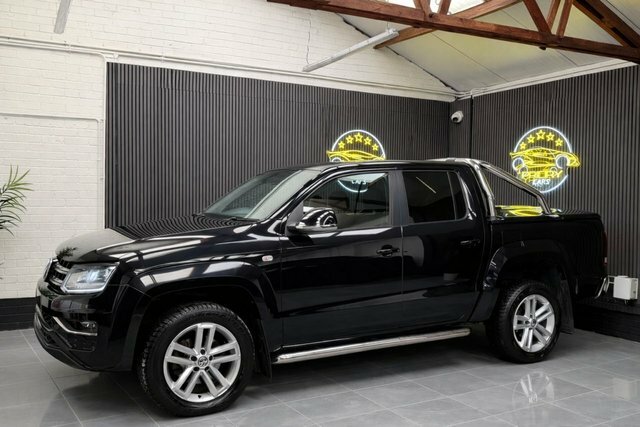 Volkswagen Amarok 3.0 Tdi V6 Highline Pickup Double Cab A Black #3