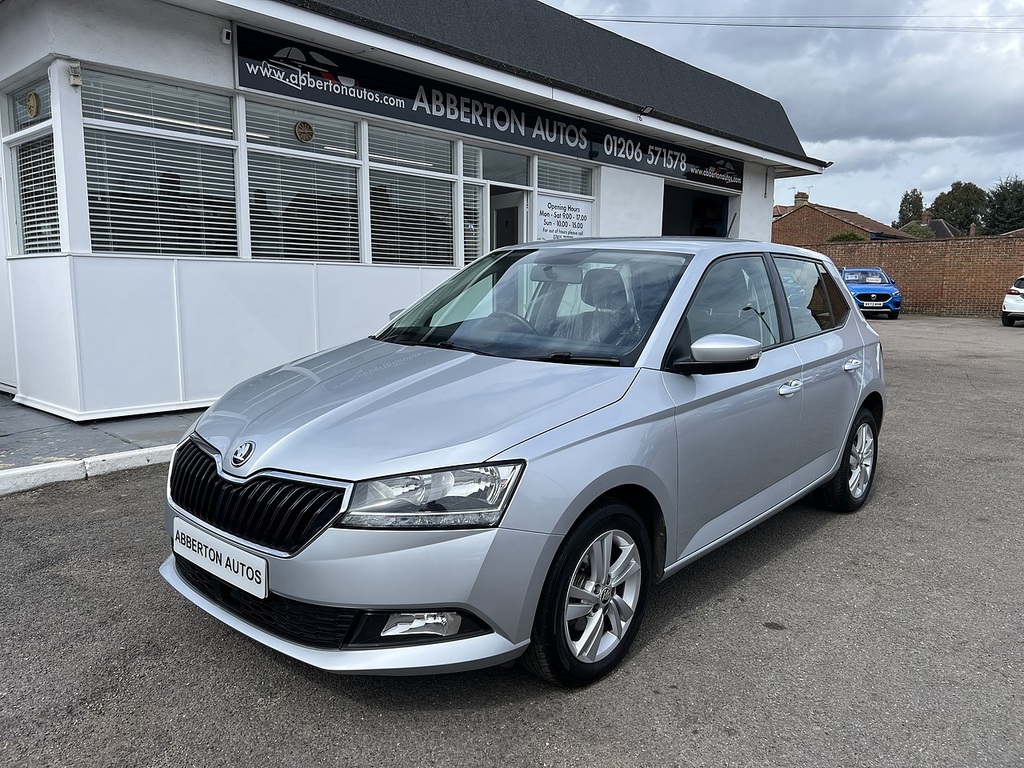 Skoda Fabia 1.0 Se Euro 6 Ss Silver