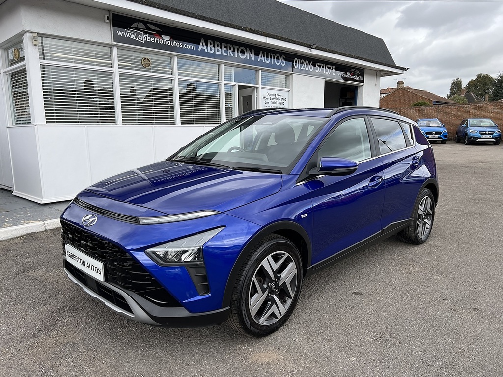 Hyundai Bayon 1.0 T-gdi Mhev Premium Suv Hybrid Manua Blue