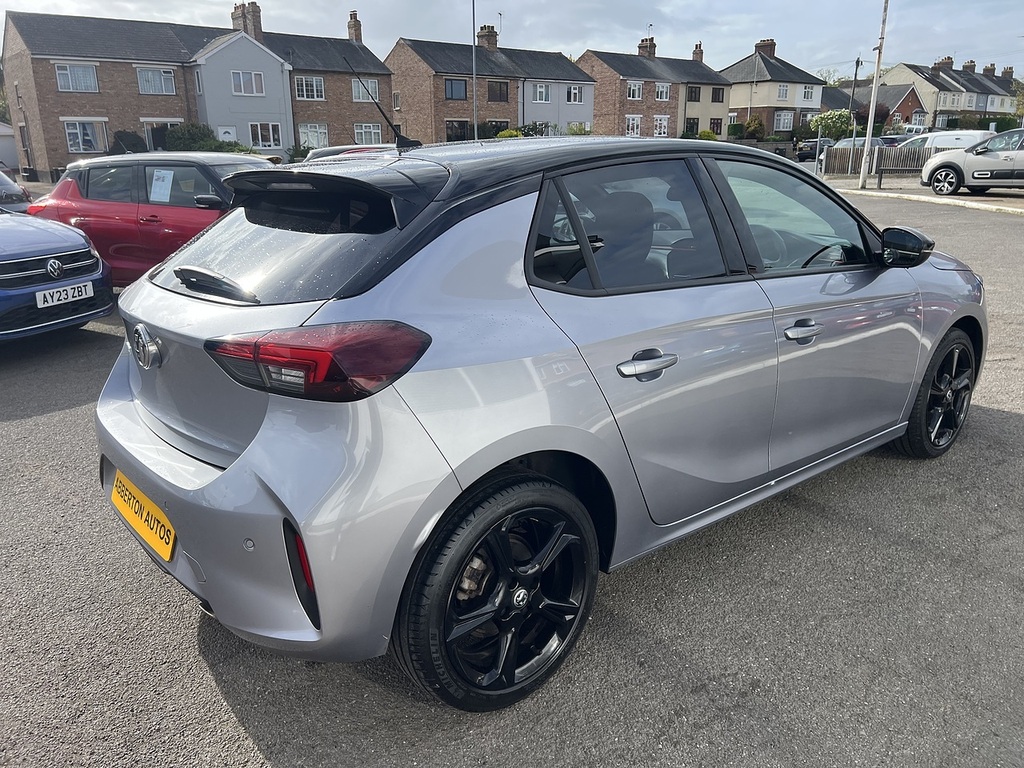 Vauxhall Corsa 1.2 Turbo Gs Hatchback Euro 6 S MC72UZA Grey #5