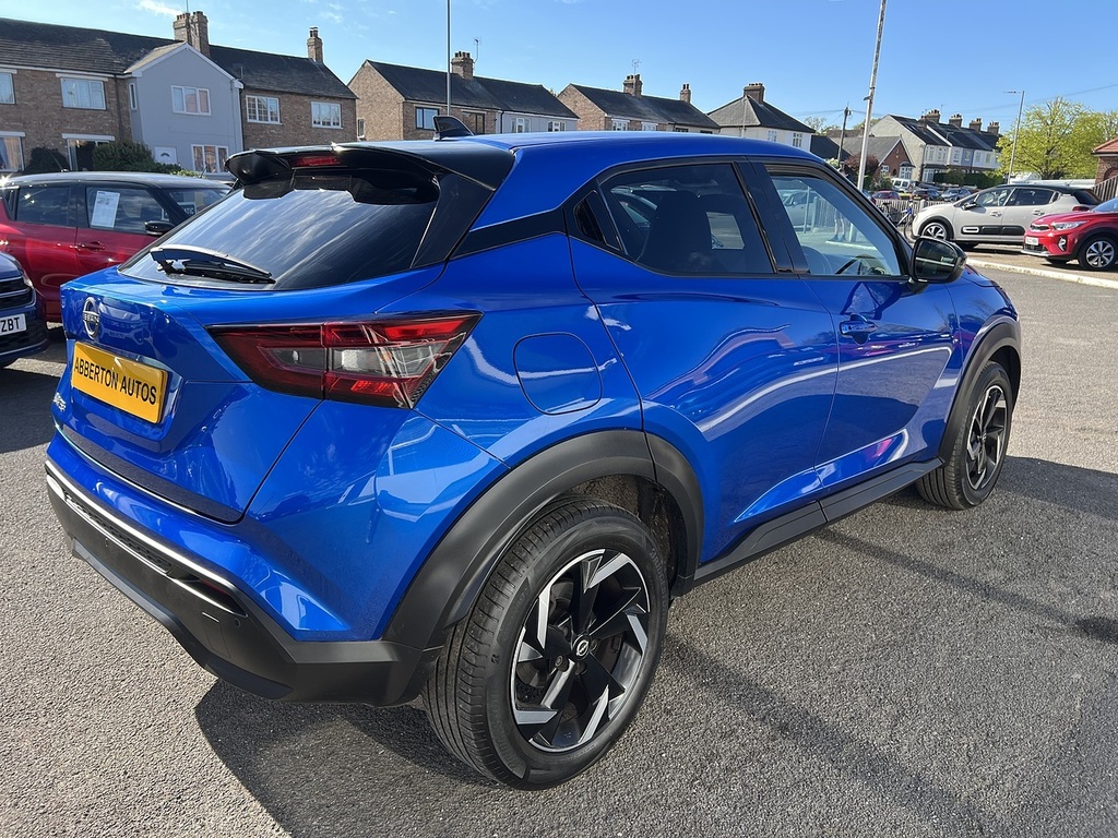 Nissan Juke 1.0 Dig-t N-connecta Suv Euro 6 CE23KVB Blue #6