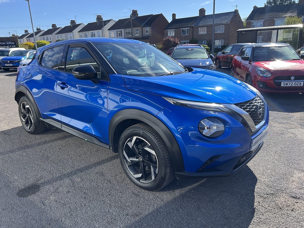 Nissan Juke 1.0 Dig-t N-connecta Suv Euro 6 CE23KVB Blue #3