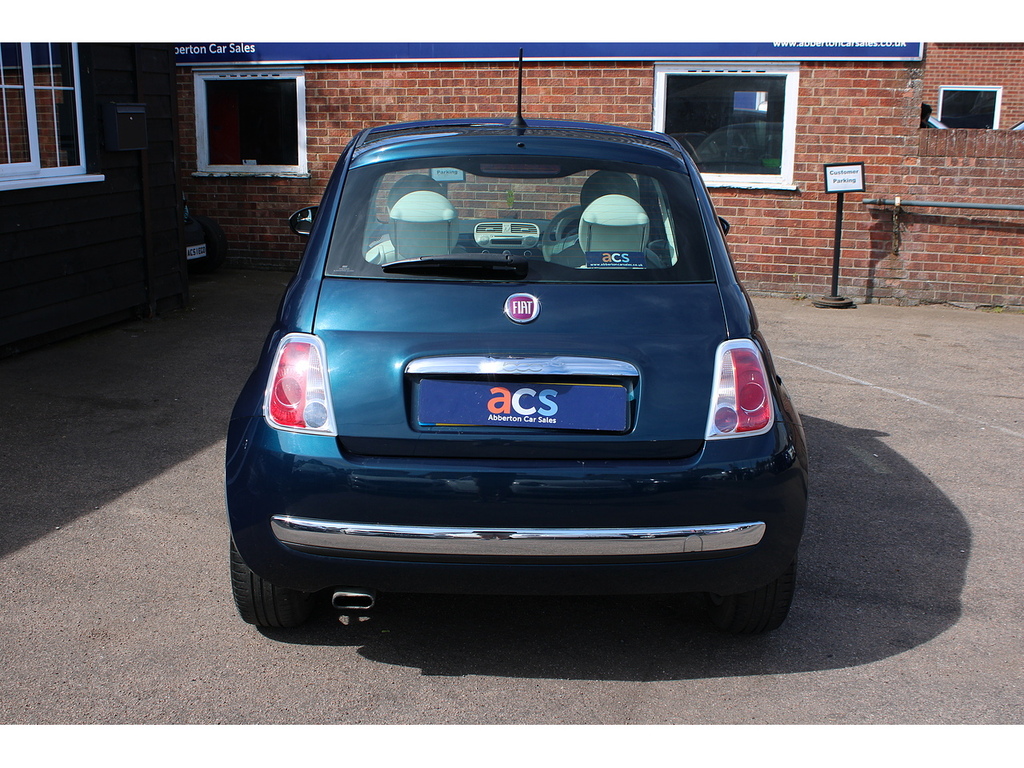 Fiat 500 Twinair Lounge AU64OPH Blue #5