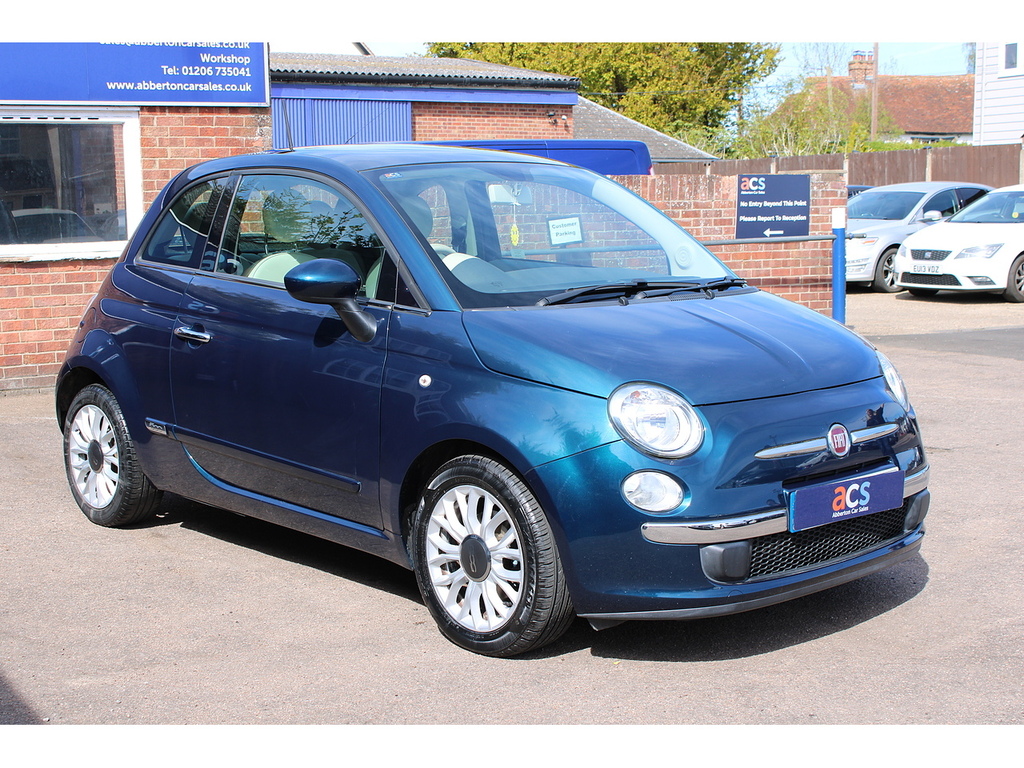 Fiat 500 Twinair Lounge AU64OPH Blue #3