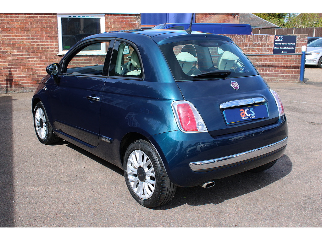 Fiat 500 Twinair Lounge AU64OPH Blue #6