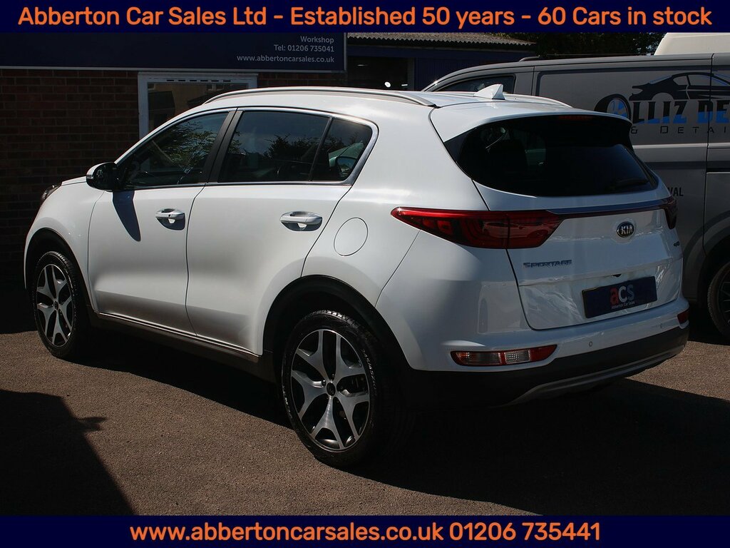 Kia Sportage Crdi Gt-line FP18WEW White #4